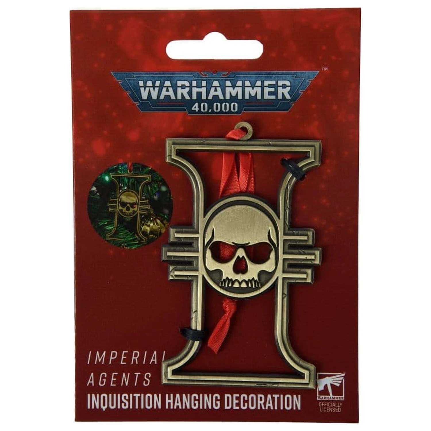 Decoratiune suspendata Warhammer 40,000 Imperial Agents Inquisition 17 cm poza produsului