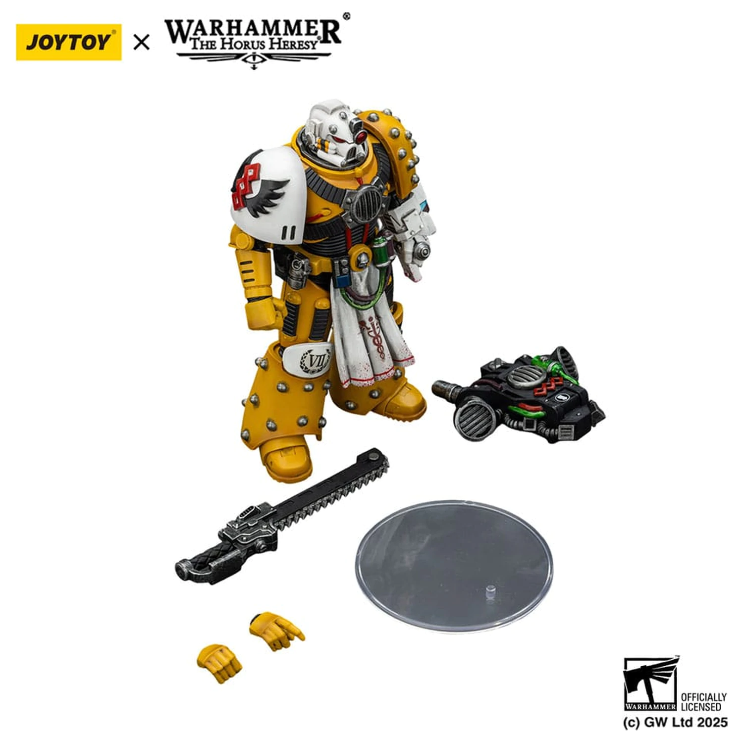 Warhammer 40,000: Imperial Fists figurina de actiune Legion Apothecary 12 cm poza produsului