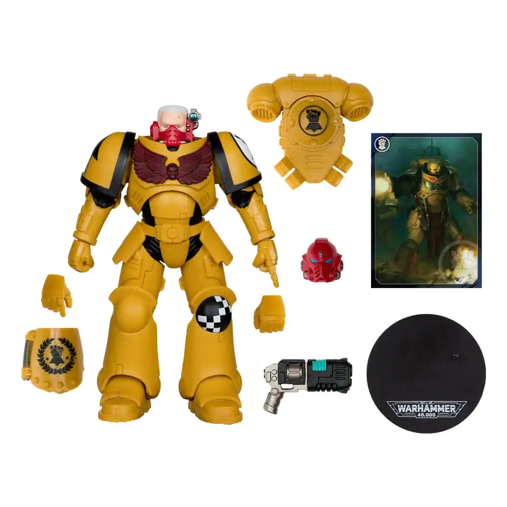 Warhammer 40,000 Figurina de actiune Intercessor Sergeant (Imperial Fist) (Gold Label) 18 cm poza produsului