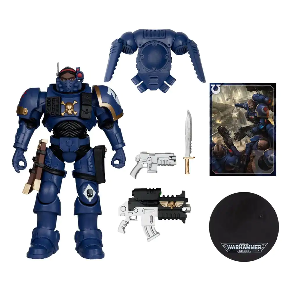 Warhammer 40,000 Figurina de actiune Lieutenant in Phobos Armor (Ultramarines) 18 cm poza produsului