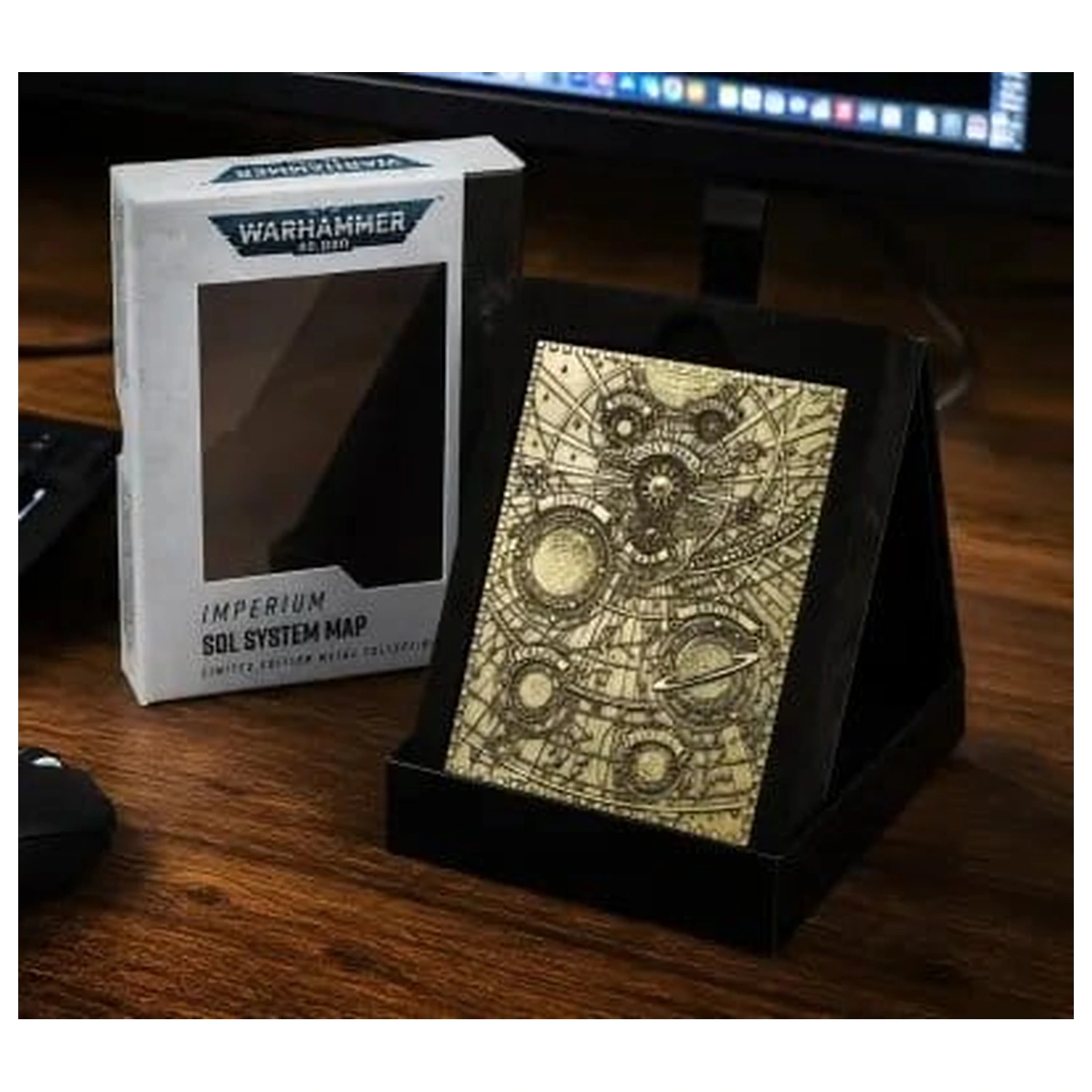 Warhammer 40,000 harta metalică a Sistemului Solar poza produsului