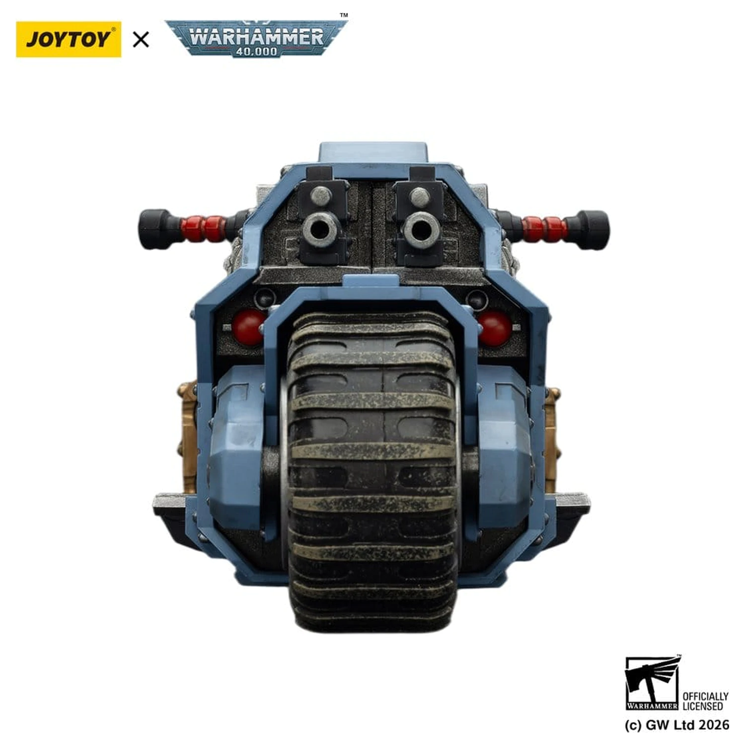 Warhammer 40,000 Raider-pattern Combat Bike Space Wolves cu pusti bolt gemene 22 cm poza produsului