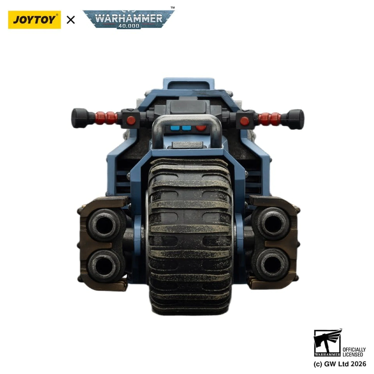 Warhammer 40,000 Raider-pattern Combat Bike Space Wolves cu pusti bolt gemene 22 cm poza produsului
