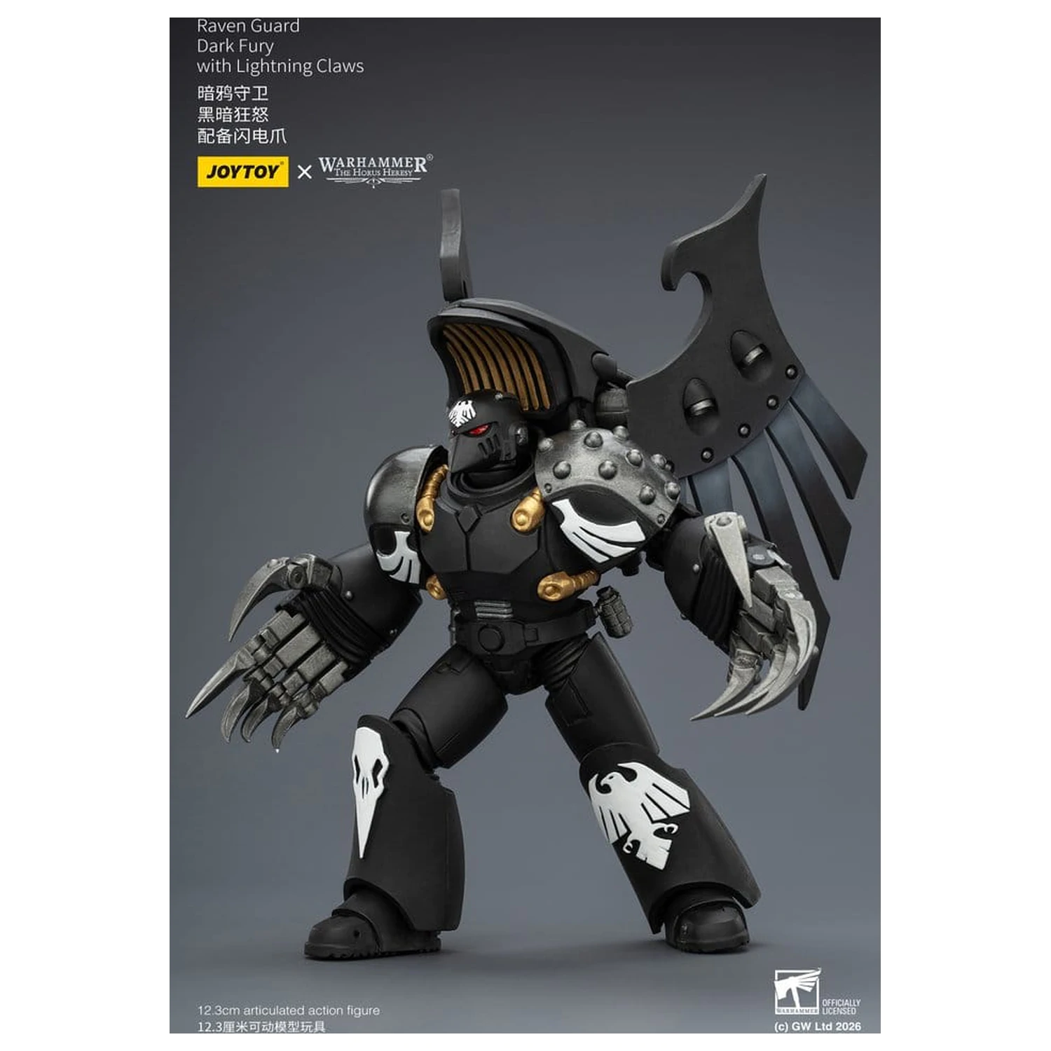 Warhammer 40,000 Figurina de acțiune Raven Guard Dark Fury 12 cm poza produsului