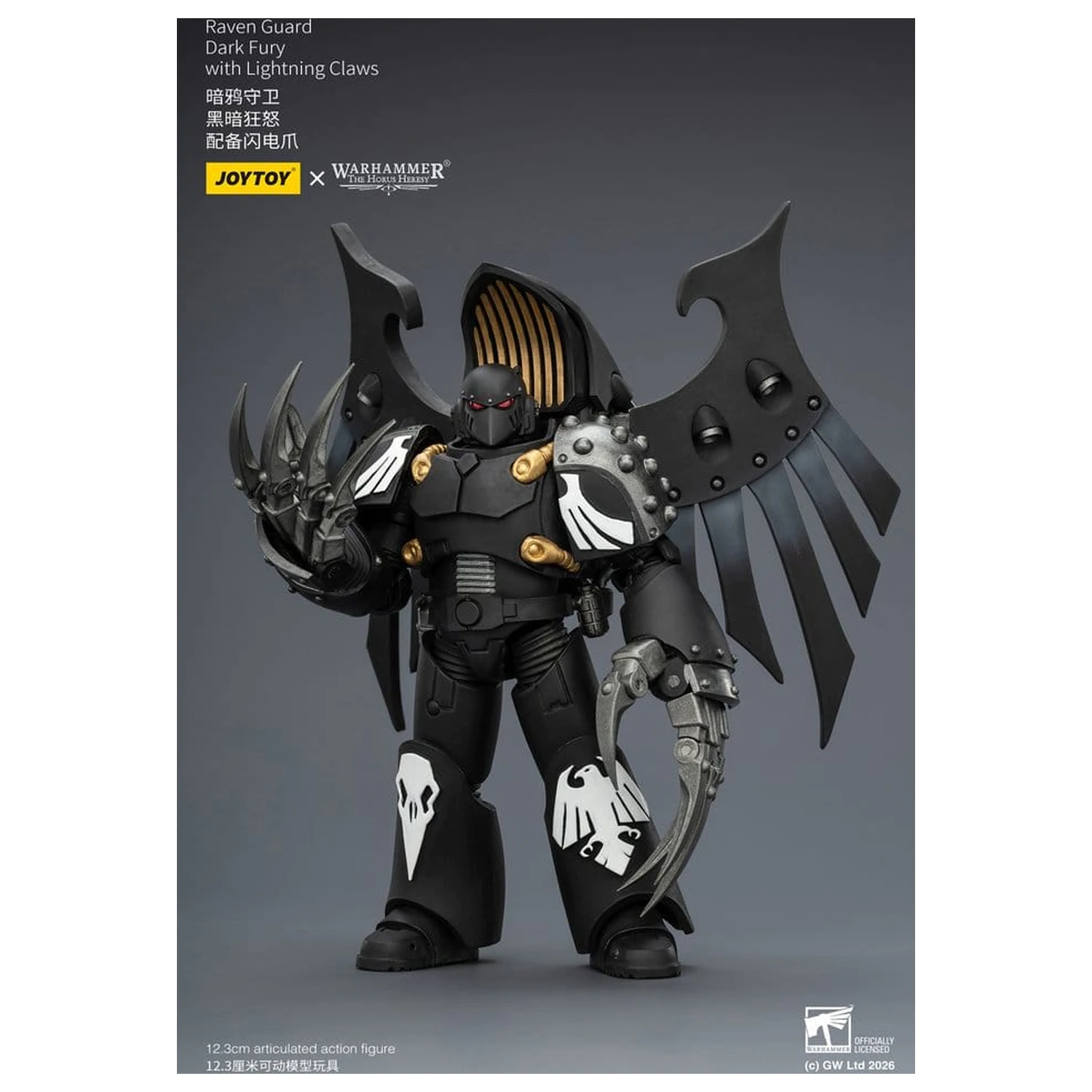 Warhammer 40,000 Figurina de acțiune Raven Guard Dark Fury 12 cm poza produsului
