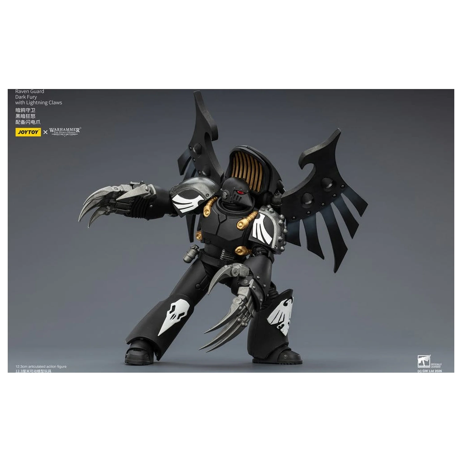 Warhammer 40,000 Figurina de acțiune Raven Guard Dark Fury 12 cm poza produsului