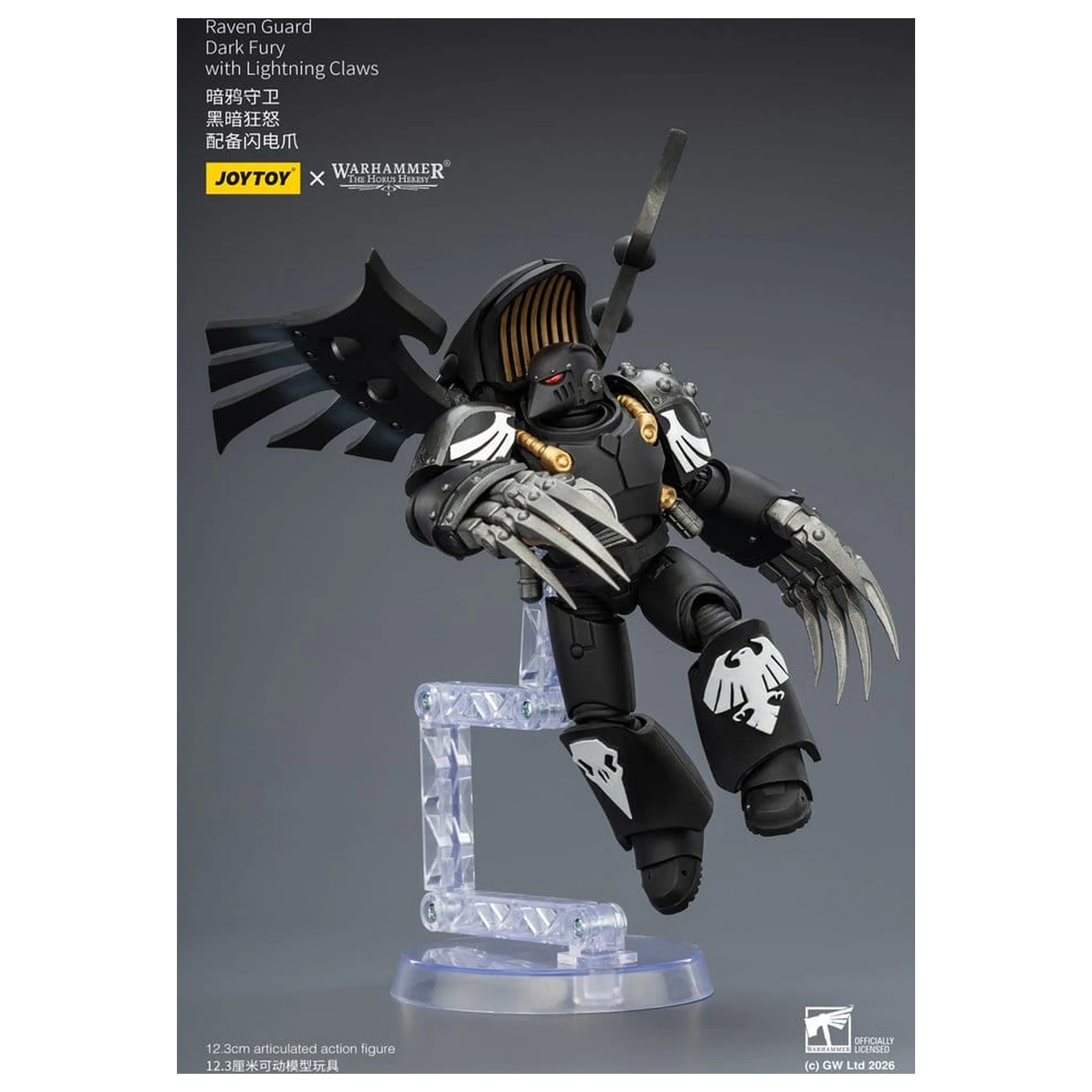 Warhammer 40,000 Figurina de acțiune Raven Guard Dark Fury 12 cm poza produsului