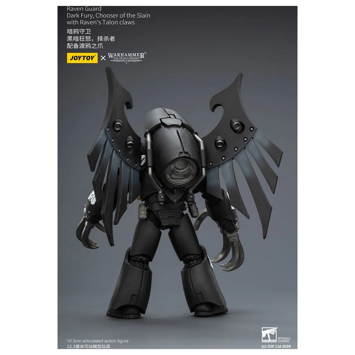 Warhammer 40,000 Figurina de actiune Raven Guard Dark Fury, Chooser of the Slain 12 cm poza produsului