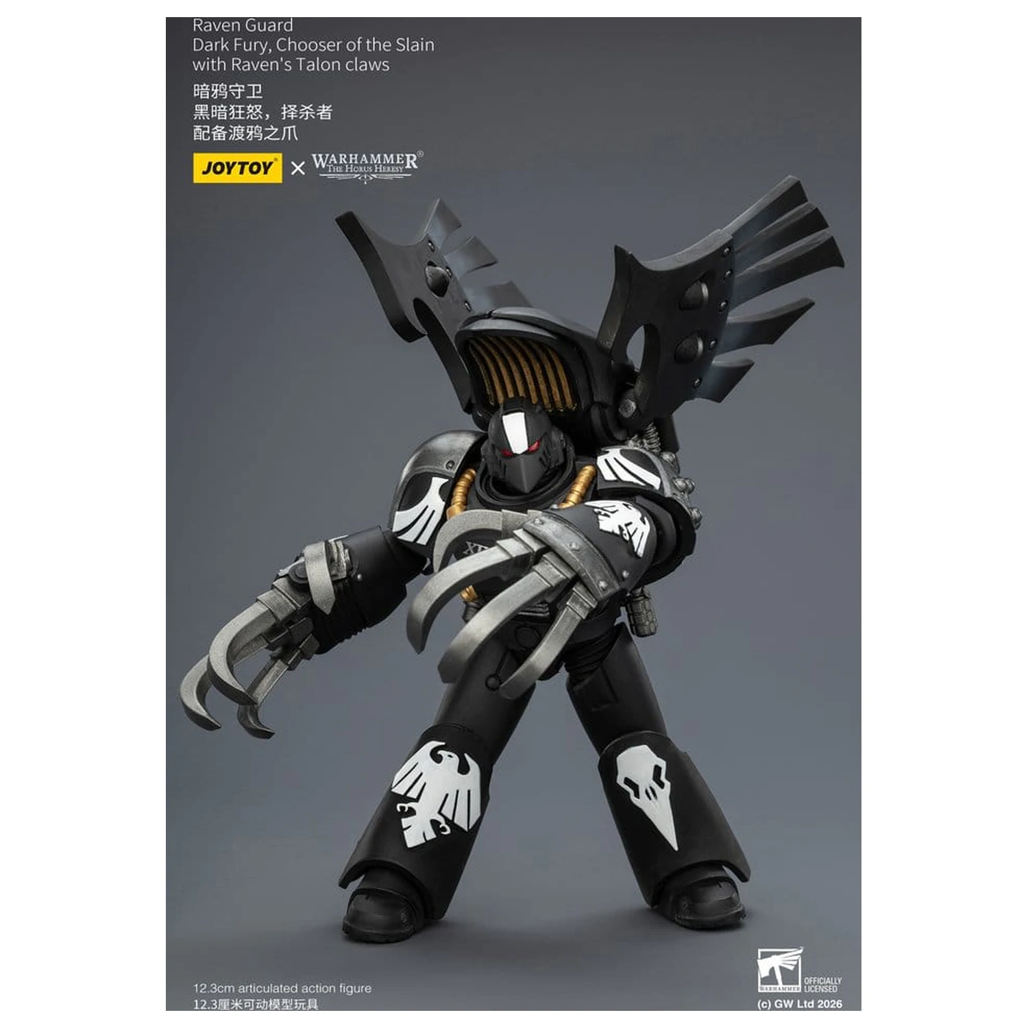 Warhammer 40,000 Figurina de actiune Raven Guard Dark Fury, Chooser of the Slain 12 cm poza produsului