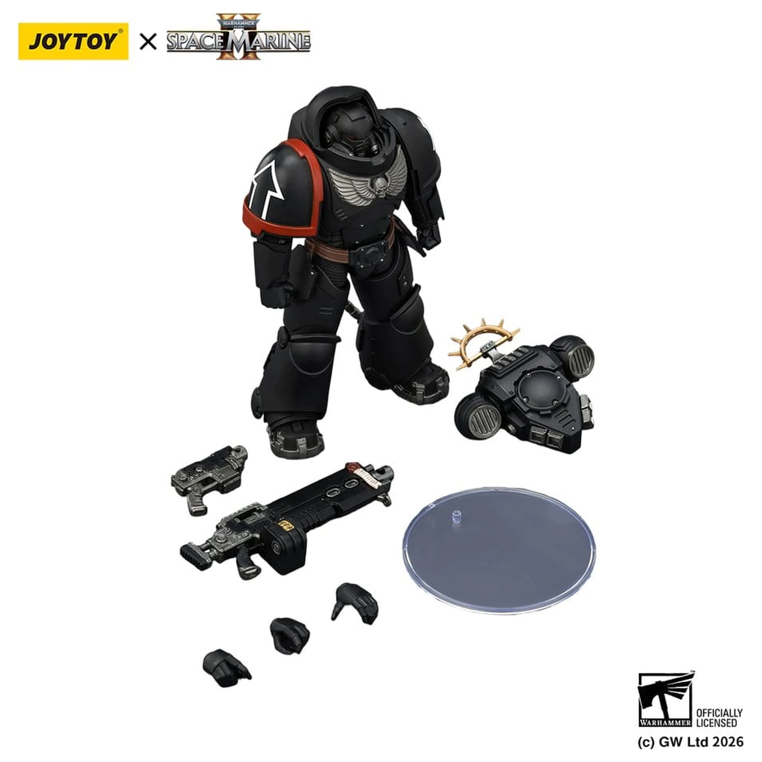 Warhammer 40,000 Action Figure Raven Guard Heavy Intercessor 13 cm poza produsului