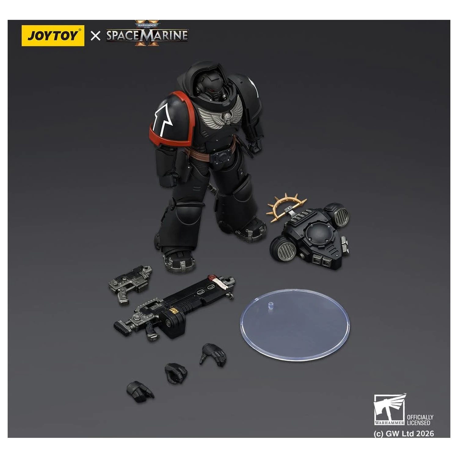 Warhammer 40,000 Action Figure Raven Guard Heavy Intercessor 13 cm poza produsului
