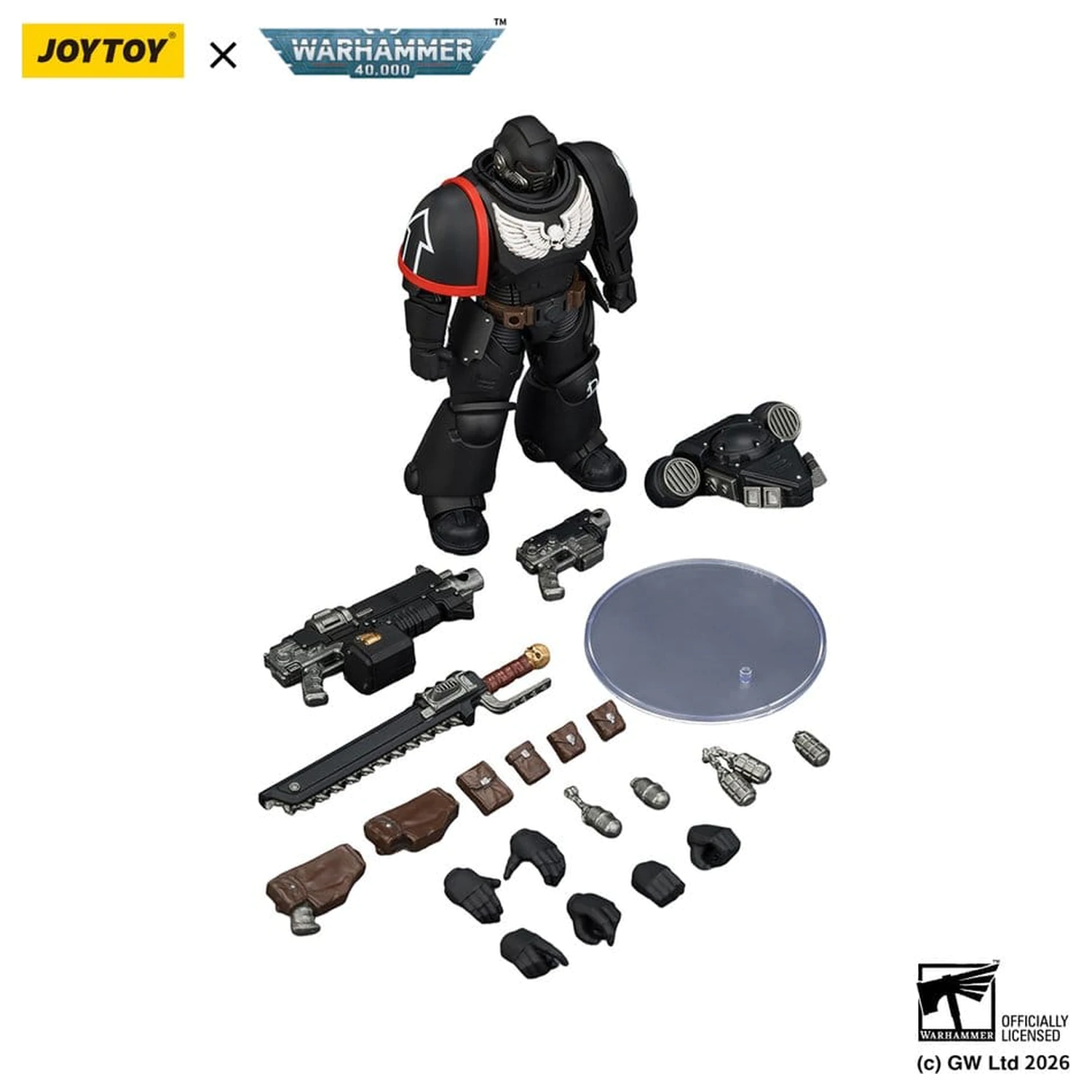 Warhammer 40,000 Action Figure Raven Guard Intercessor 12 cm poza produsului