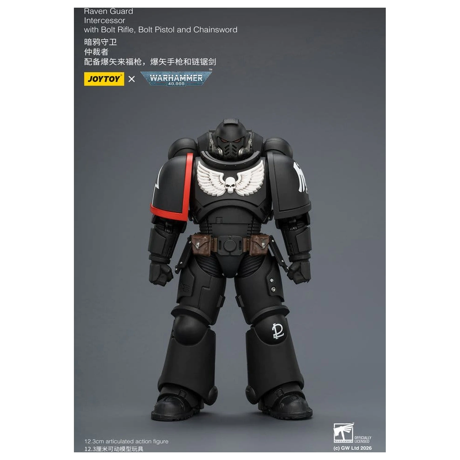Warhammer 40,000 Action Figure Raven Guard Intercessor 12 cm poza produsului
