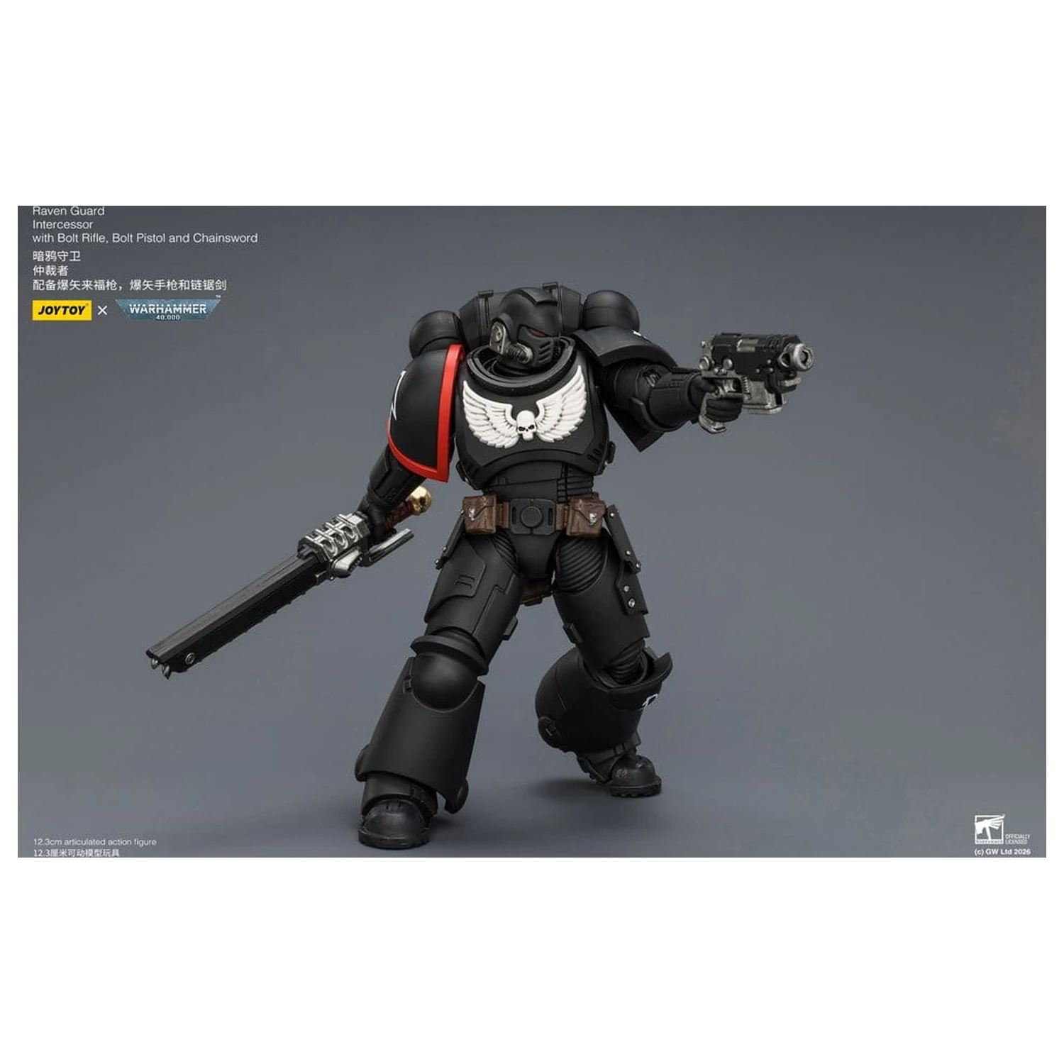 Warhammer 40,000 Action Figure Raven Guard Intercessor 12 cm poza produsului