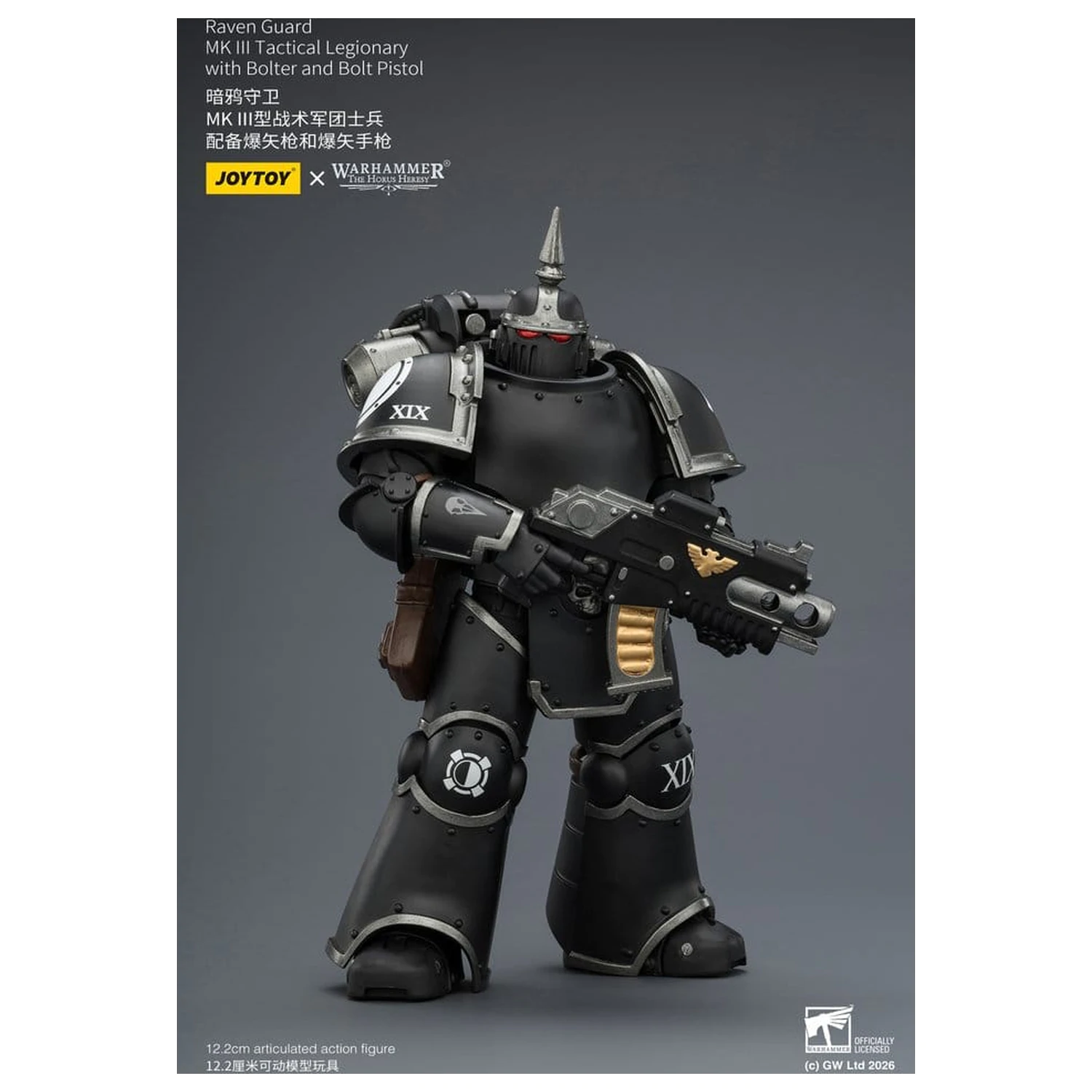 Warhammer 40,000 Figurina de actiune Raven Guard MK III Tactical Legionary 12 cm poza produsului