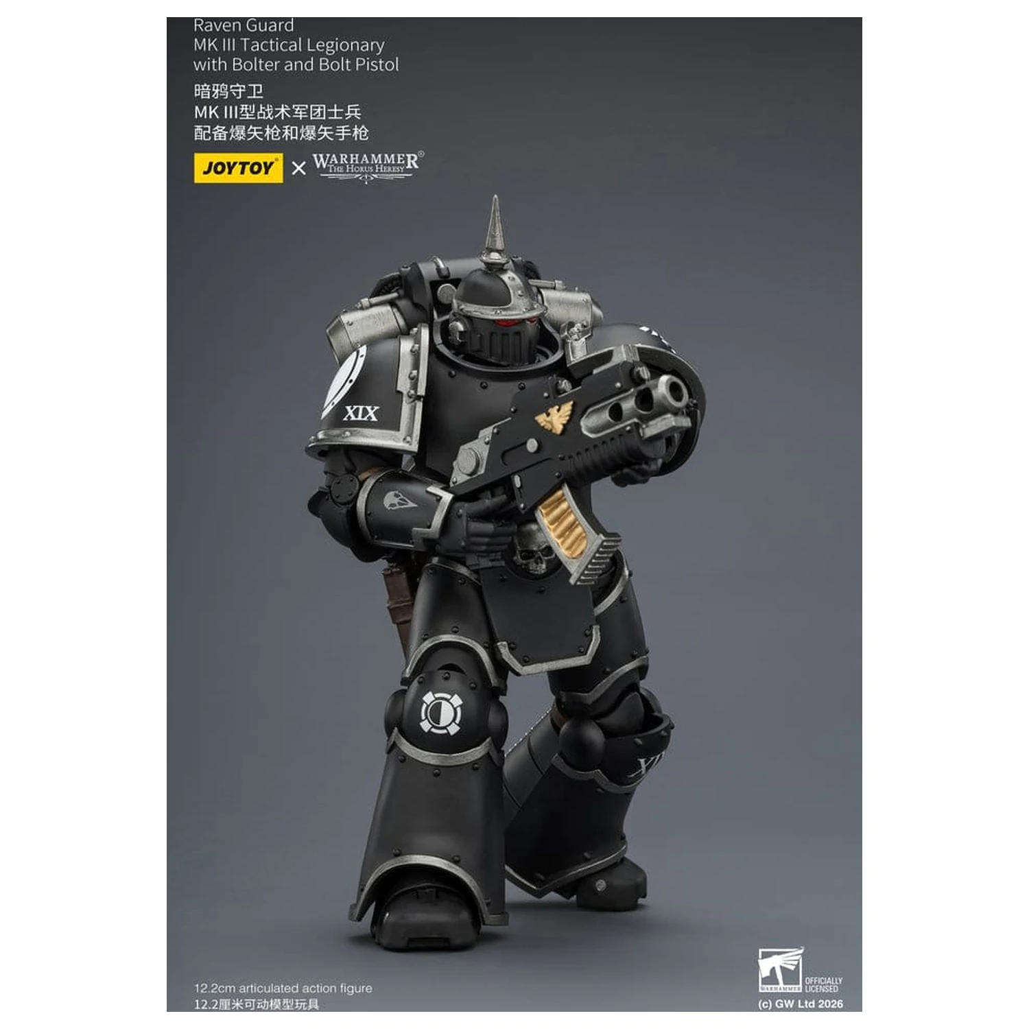 Warhammer 40,000 Figurina de actiune Raven Guard MK III Tactical Legionary 12 cm poza produsului