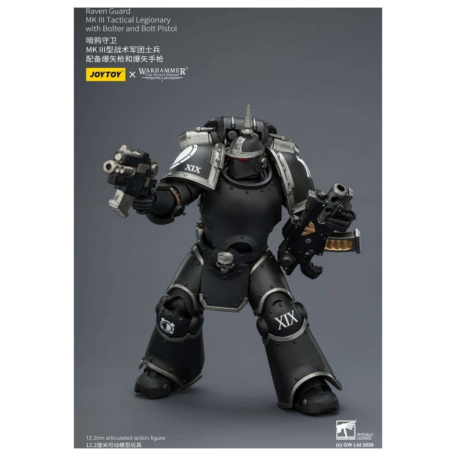 Warhammer 40,000 Figurina de actiune Raven Guard MK III Tactical Legionary 12 cm poza produsului