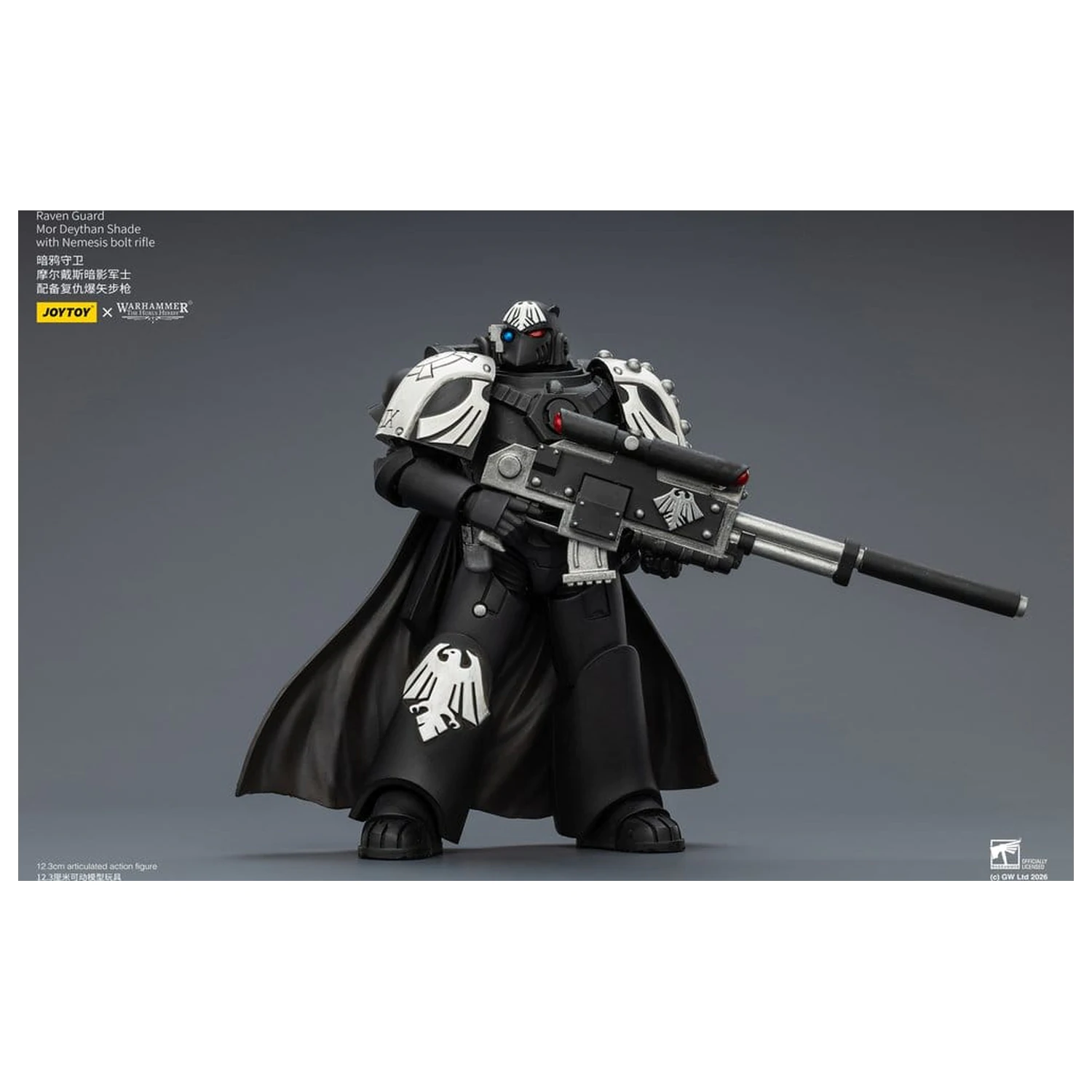 Warhammer 40,000 Action Figure Raven Guard Mor Deythan Shade 12 cm poza produsului