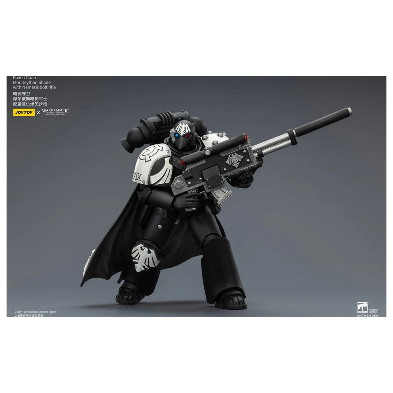 Warhammer 40,000 Action Figure Raven Guard Mor Deythan Shade 12 cm poza produsului