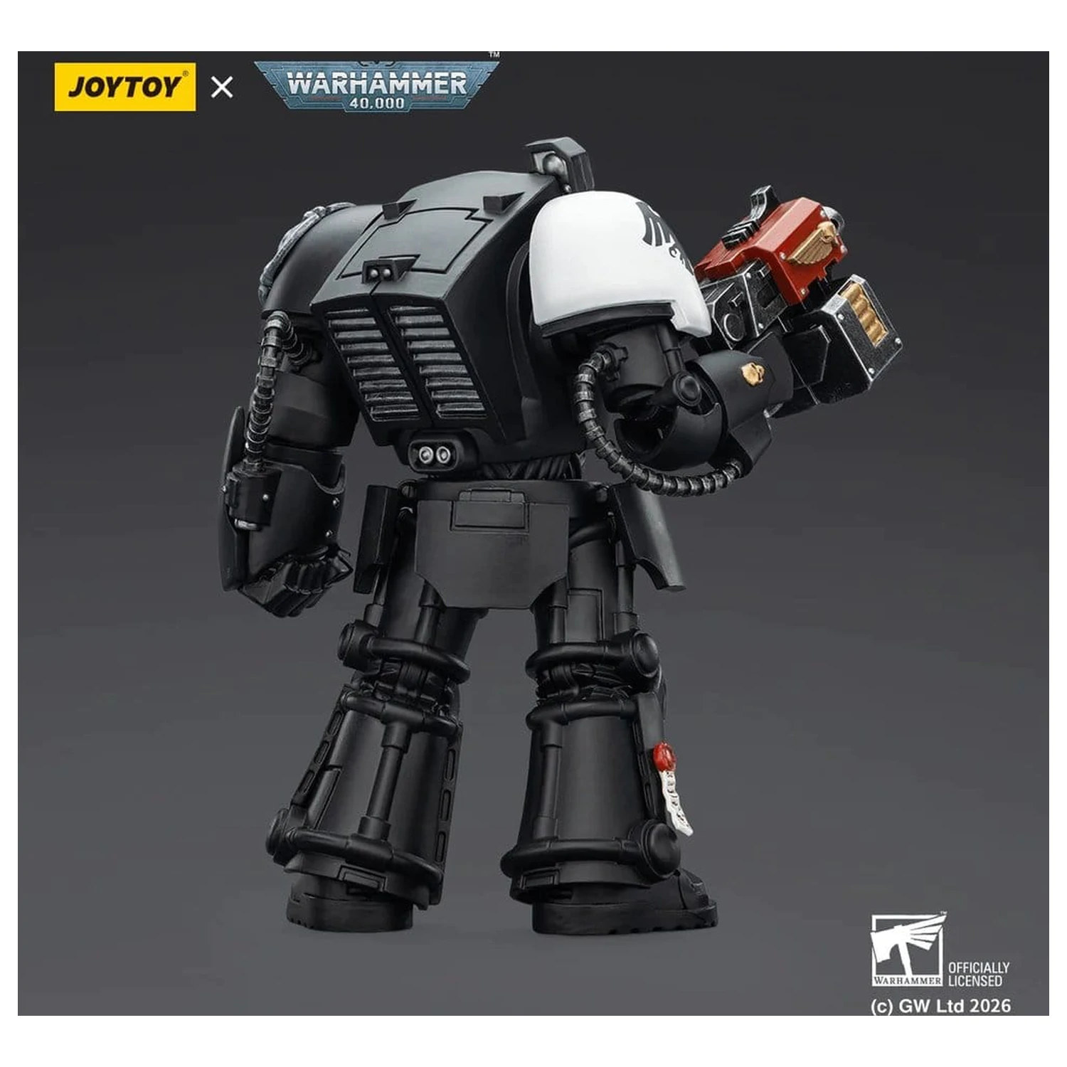 Warhammer 40,000 Figurina de actiune Raven Guard Terminator 2 with Power Fist and Storm Bolter 14 cm poza produsului