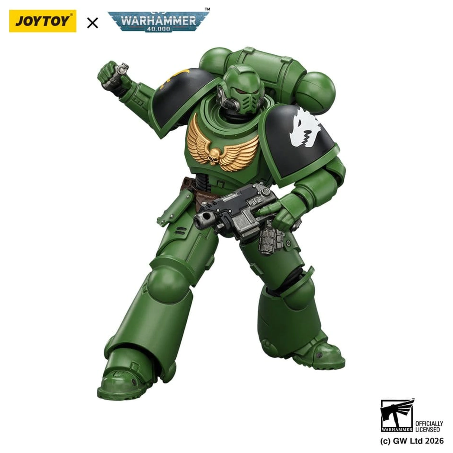 Warhammer 40,000 Figurina articulata Salamanders Intercessor 12 cm poza produsului
