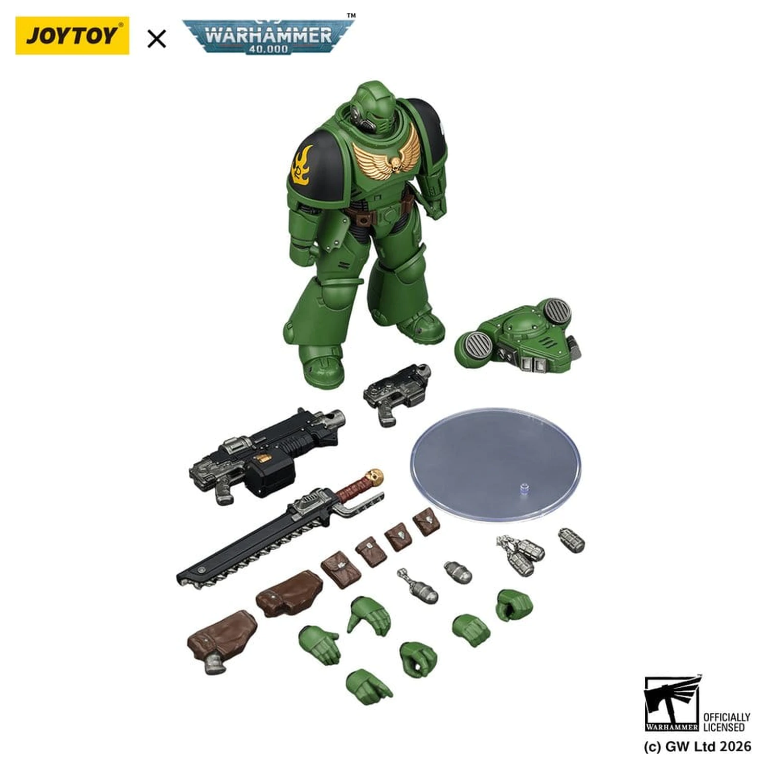Warhammer 40,000 Figurina articulata Salamanders Intercessor 12 cm poza produsului