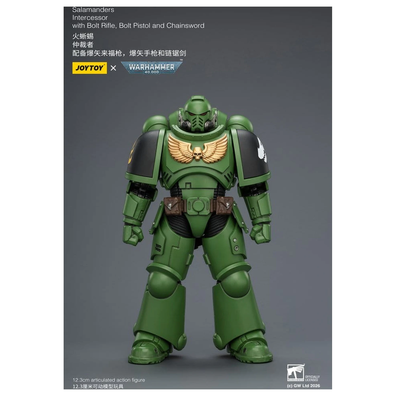 Warhammer 40,000 Figurina articulata Salamanders Intercessor 12 cm poza produsului