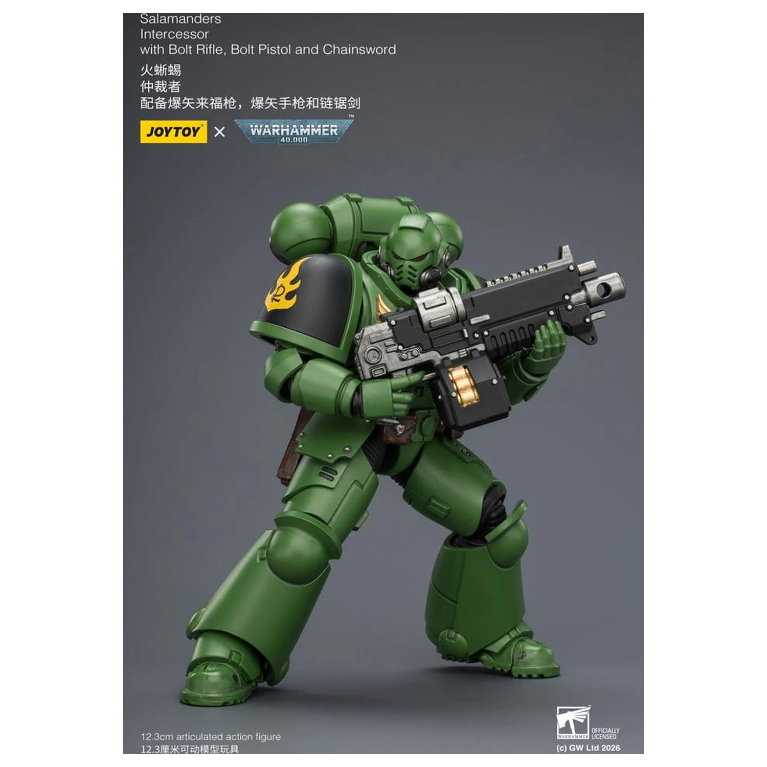 Warhammer 40,000 Figurina articulata Salamanders Intercessor 12 cm poza produsului
