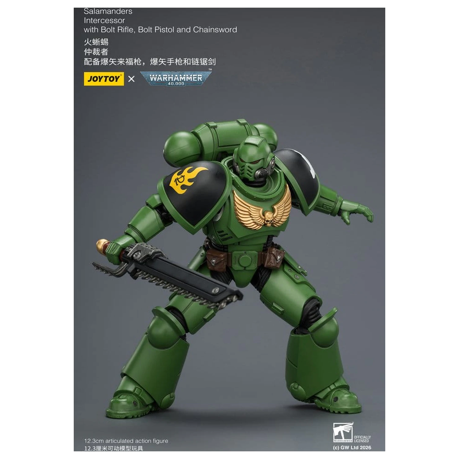 Warhammer 40,000 Figurina articulata Salamanders Intercessor 12 cm poza produsului