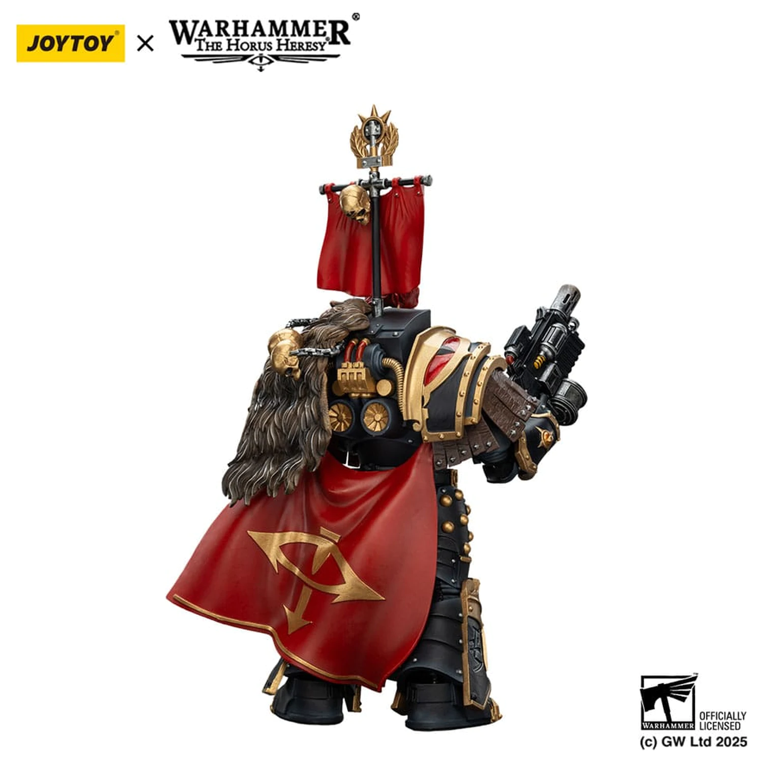 Warhammer 40,000: Sons of Horus figurina Legion Cataphractii Praetor cu Combi-Melta si Power Maul 14 cm poza produsului