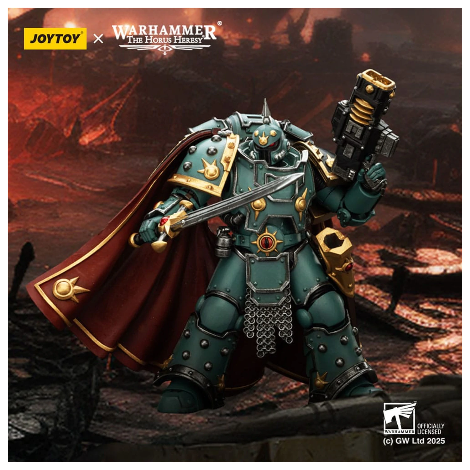 Warhammer 40,000: Sons of Horus figurina de actiune Legion Champion 12 cm poza produsului