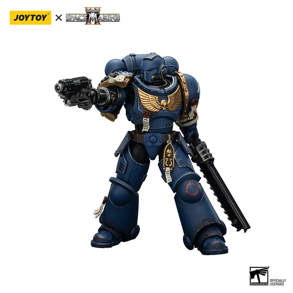 Warhammer 40,000: Space Marine 2 Action Figure Ultramarines Brother Chairon Collectors Edition 13 cm poza produsului
