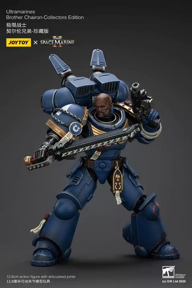 Warhammer 40,000: Space Marine 2 Action Figure Ultramarines Brother Chairon Collectors Edition 13 cm poza produsului