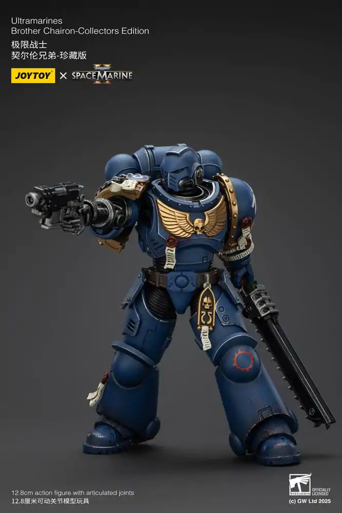 Warhammer 40,000: Space Marine 2 Action Figure Ultramarines Brother Chairon Collectors Edition 13 cm poza produsului