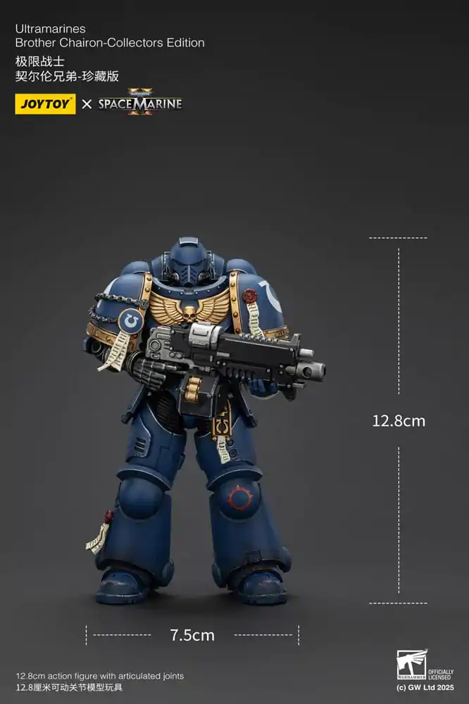 Warhammer 40,000: Space Marine 2 Action Figure Ultramarines Brother Chairon Collectors Edition 13 cm poza produsului