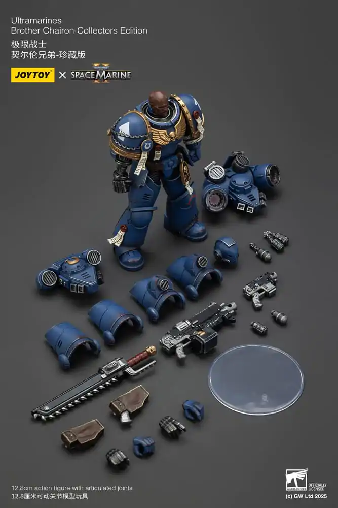 Warhammer 40,000: Space Marine 2 Action Figure Ultramarines Brother Chairon Collectors Edition 13 cm poza produsului