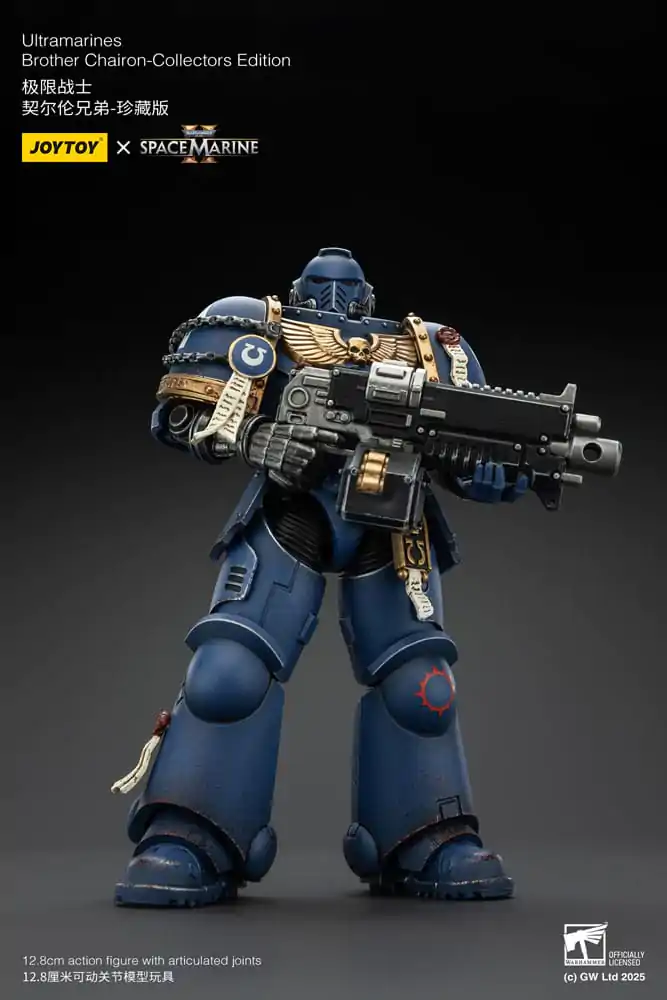 Warhammer 40,000: Space Marine 2 Action Figure Ultramarines Brother Chairon Collectors Edition 13 cm poza produsului