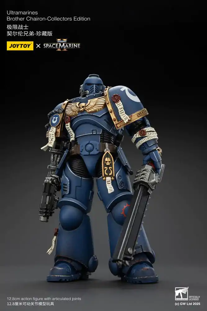 Warhammer 40,000: Space Marine 2 Action Figure Ultramarines Brother Chairon Collectors Edition 13 cm poza produsului