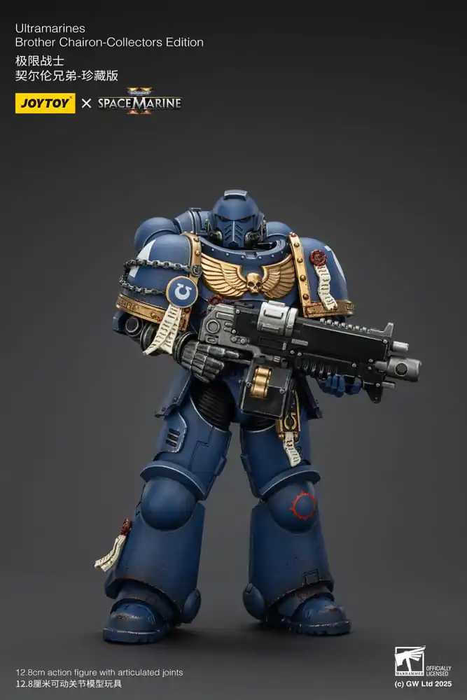 Warhammer 40,000: Space Marine 2 Action Figure Ultramarines Brother Chairon Collectors Edition 13 cm poza produsului