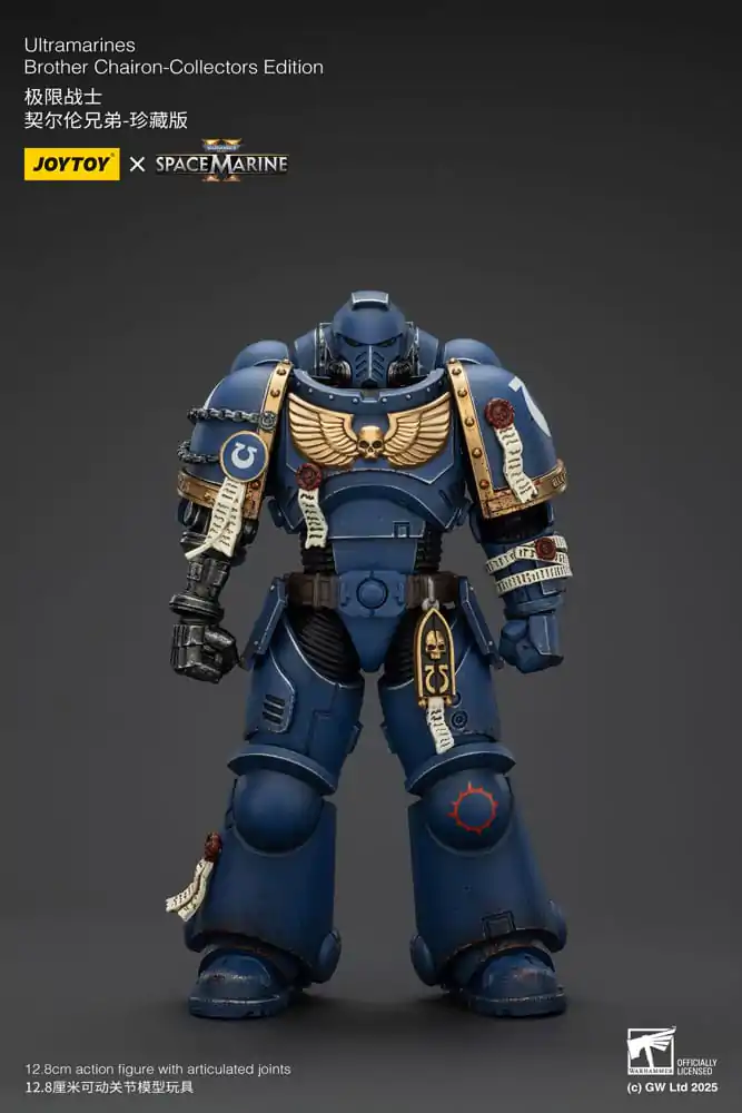 Warhammer 40,000: Space Marine 2 Action Figure Ultramarines Brother Chairon Collectors Edition 13 cm poza produsului