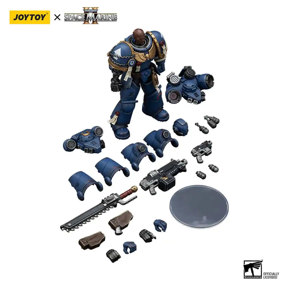 Warhammer 40,000: Space Marine 2 Action Figure Ultramarines Brother Chairon Collectors Edition 13 cm poza produsului