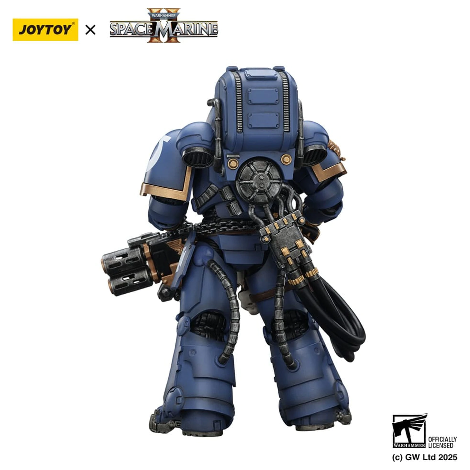 Warhammer 40,000: Space Marine 2 figurina de acțiune Ultramarines Heavy Artificer Armor with Relic Multi-Melta 13 cm poza produsului
