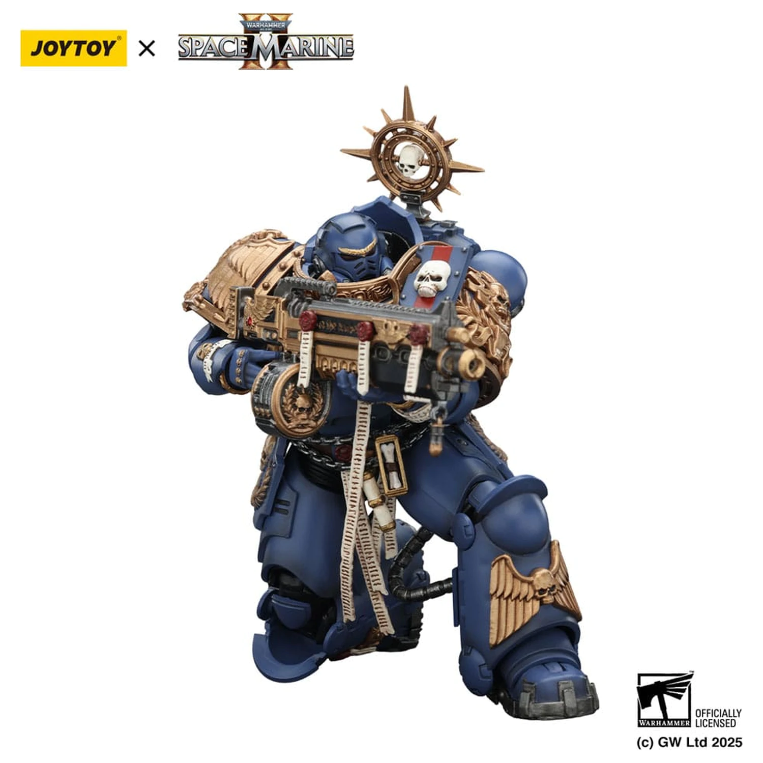 Warhammer 40,000 Figurină de Acțiune Ultramarines Heavy Relic Primus Armor 13 cm poza produsului