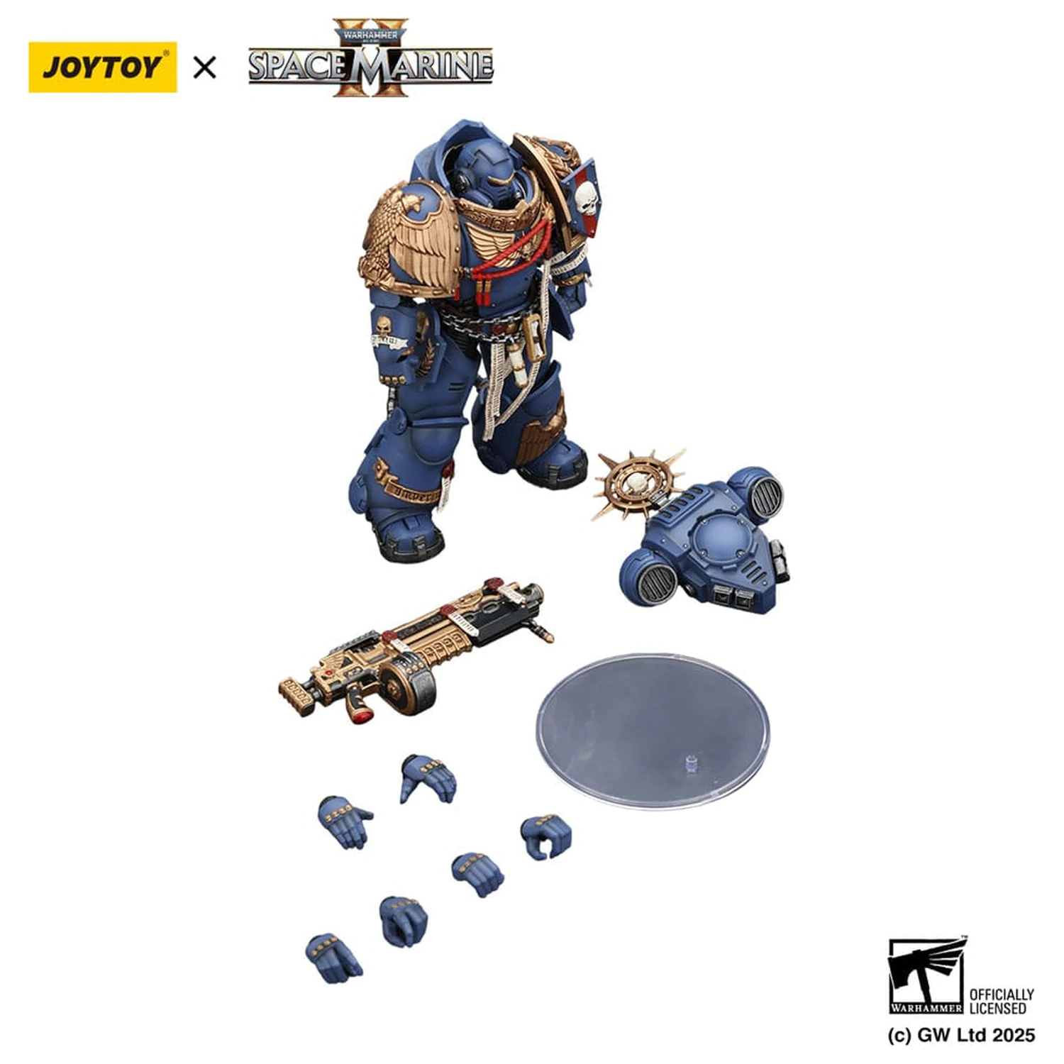 Warhammer 40,000 Figurină de Acțiune Ultramarines Heavy Relic Primus Armor 13 cm poza produsului