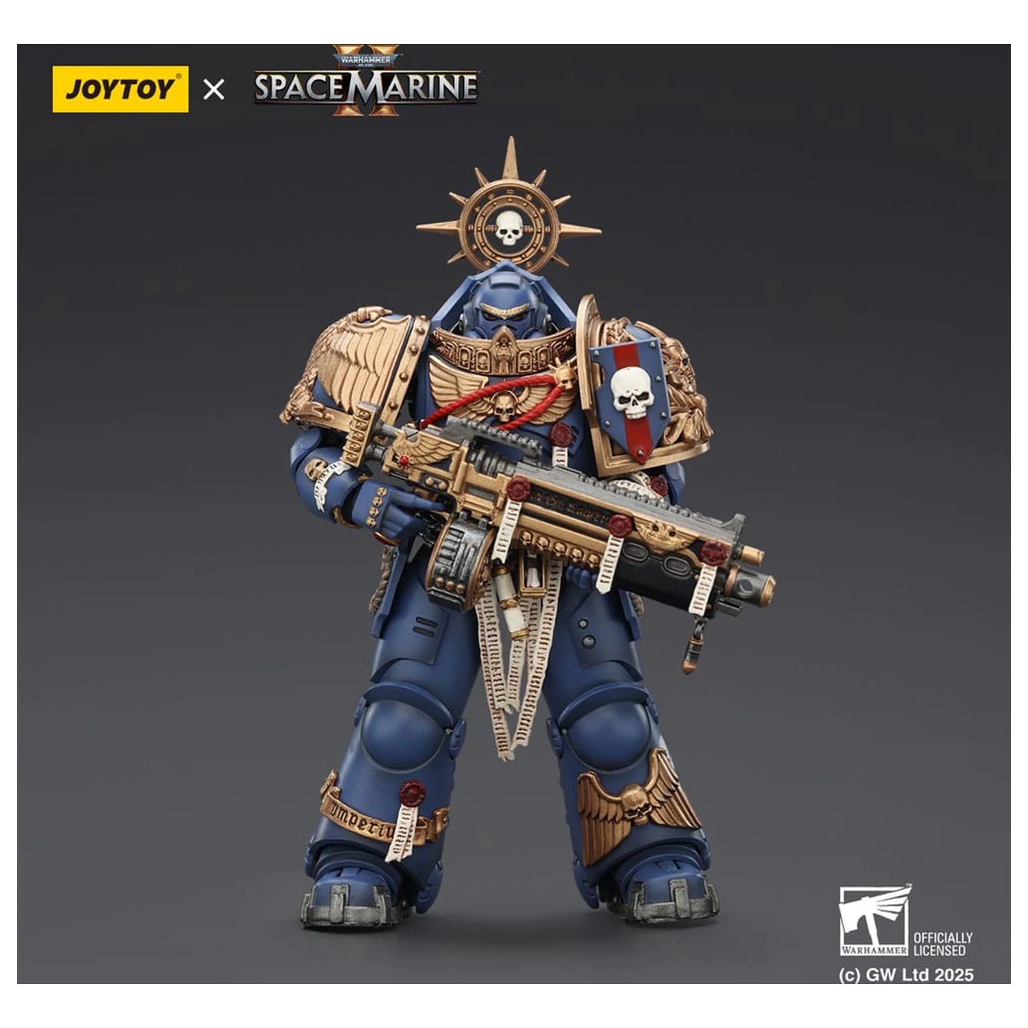 Warhammer 40,000 Figurină de Acțiune Ultramarines Heavy Relic Primus Armor 13 cm poza produsului