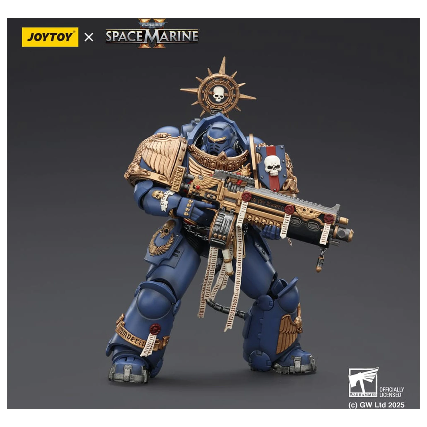 Warhammer 40,000 Figurină de Acțiune Ultramarines Heavy Relic Primus Armor 13 cm poza produsului