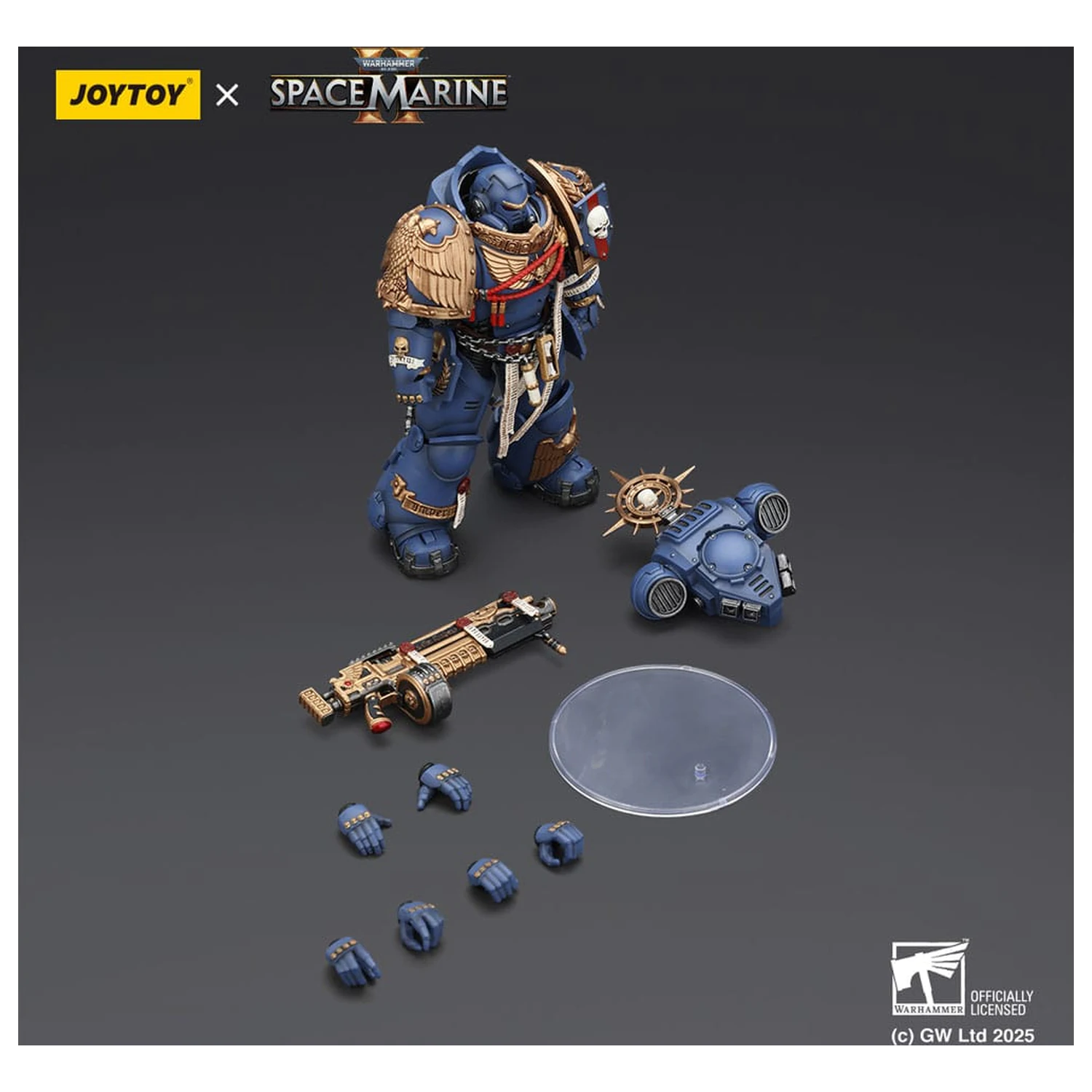 Warhammer 40,000 Figurină de Acțiune Ultramarines Heavy Relic Primus Armor 13 cm poza produsului
