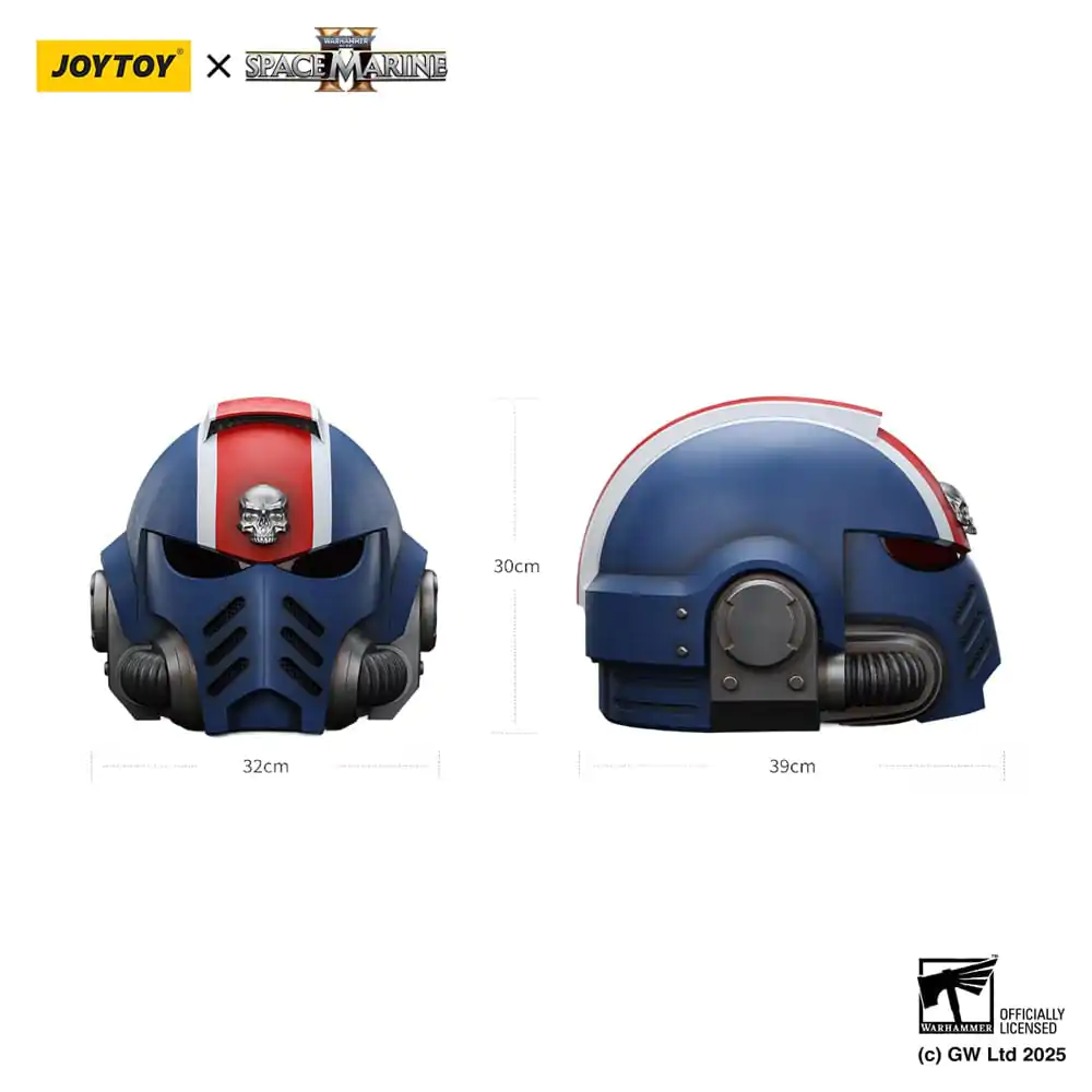Warhammer 40,000: Space Marine 2 Replica Ultramarines Lieutenant Titus helmet 30 cm poza produsului