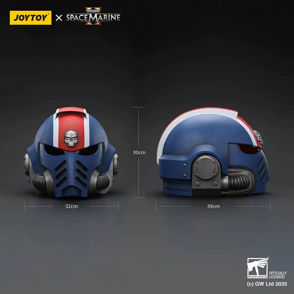 Warhammer 40,000: Space Marine 2 Replica Ultramarines Lieutenant Titus helmet 30 cm poza produsului