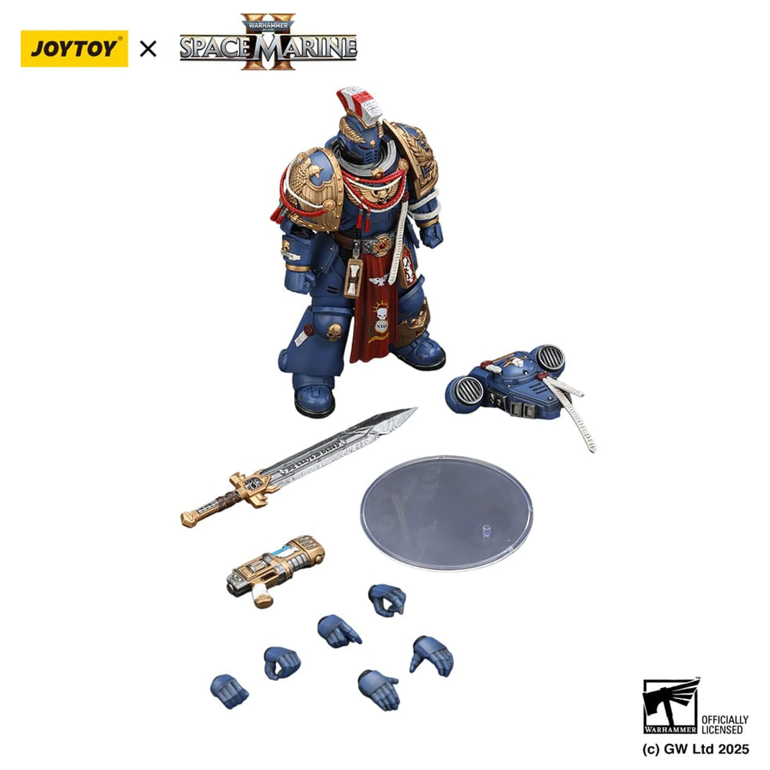 Warhammer 40,000 Figurină de acțiune Ultramarines Relic Primus Armour 12 cm poza produsului